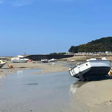 P38-ile Grande - Ty Pacha Vue Wifi Jardin Et Parking, Depaysement A Ile Grande Mae-6094 Lägenhet Pleumeur-Bodou