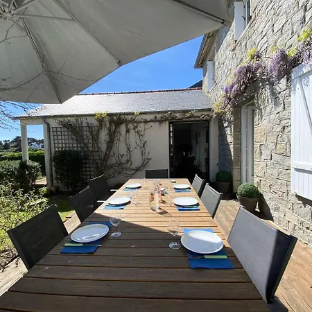 Lägenhet P38-ile Grande - Ty Pacha Vue Wifi Jardin Et Parking, Depaysement A Ile Grande Mae-6094 Pleumeur-Bodou